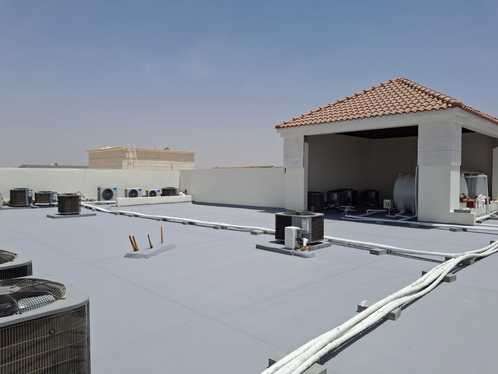 Rooftop HVAC Insulation Project